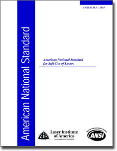 Z136.1-2014 ANSI Standard "For Safe Use of Lasers"